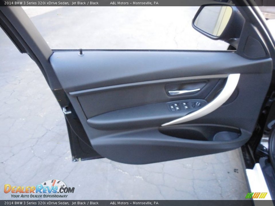 2014 BMW 3 Series 320i xDrive Sedan Jet Black / Black Photo #10