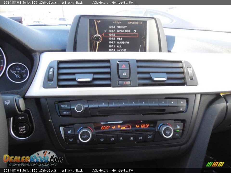 2014 BMW 3 Series 320i xDrive Sedan Jet Black / Black Photo #17