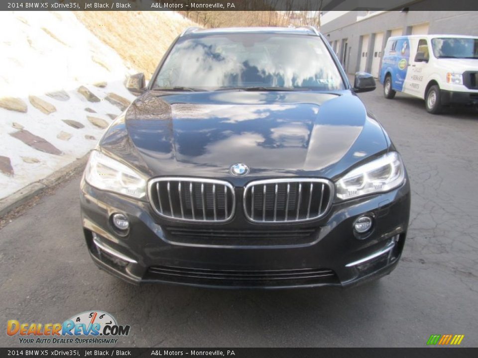 2014 BMW X5 xDrive35i Jet Black / Black Photo #8