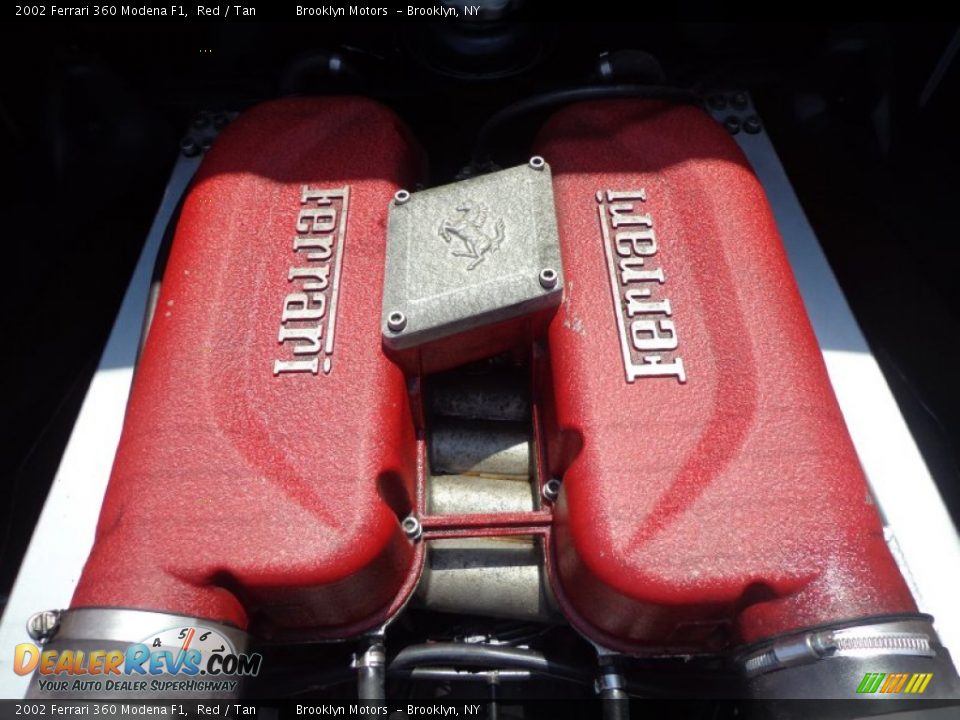 2002 Ferrari 360 Modena F1 Red / Tan Photo #28