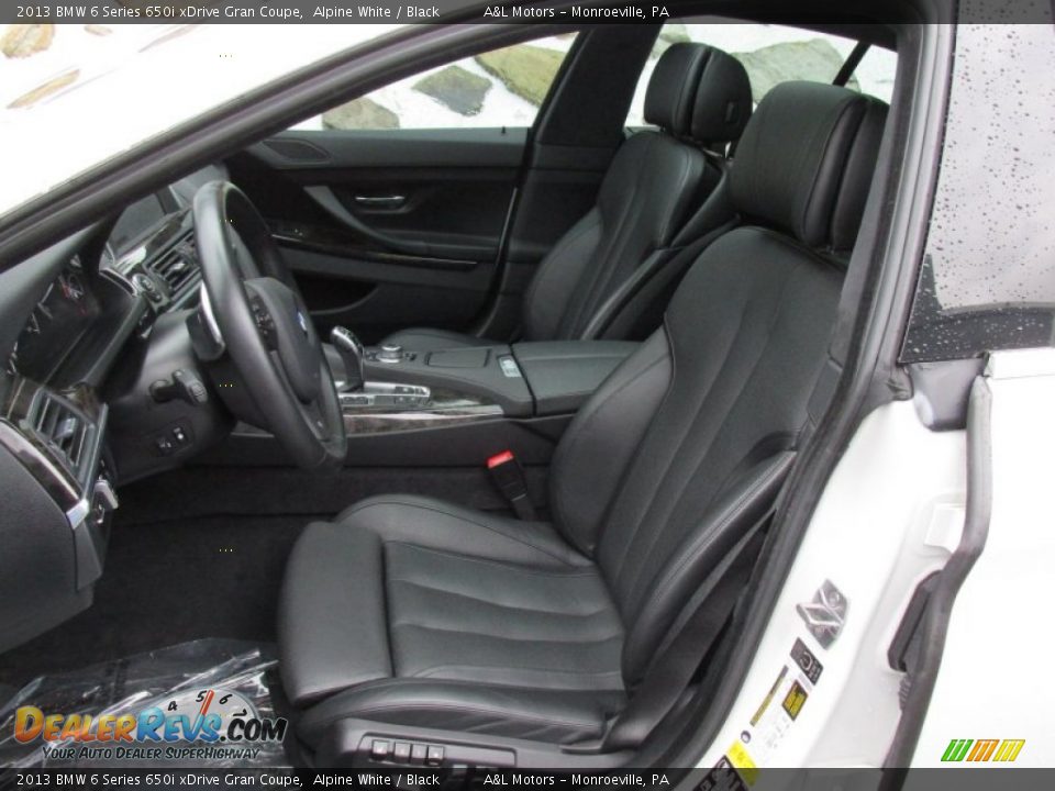 Front Seat of 2013 BMW 6 Series 650i xDrive Gran Coupe Photo #13