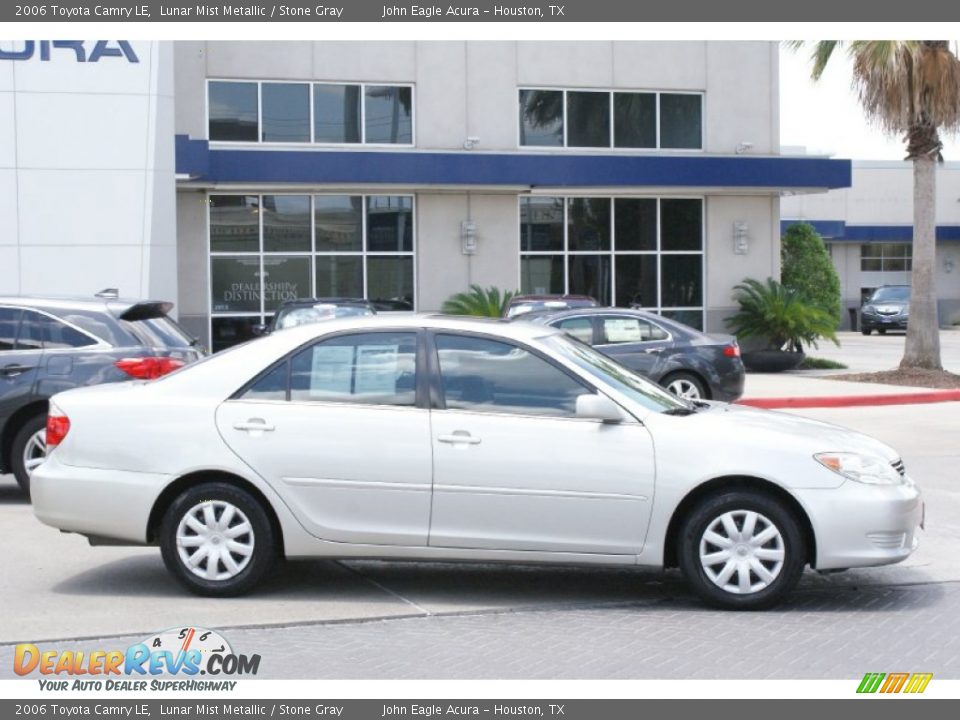 2006 Toyota Camry LE Lunar Mist Metallic / Stone Gray Photo #7