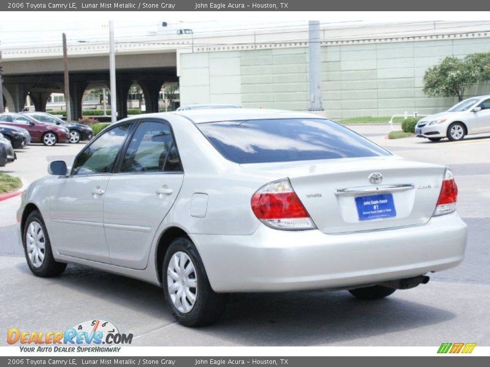 2006 Toyota Camry LE Lunar Mist Metallic / Stone Gray Photo #8