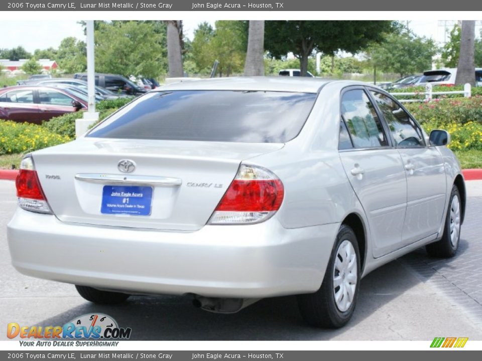 2006 Toyota Camry LE Lunar Mist Metallic / Stone Gray Photo #9