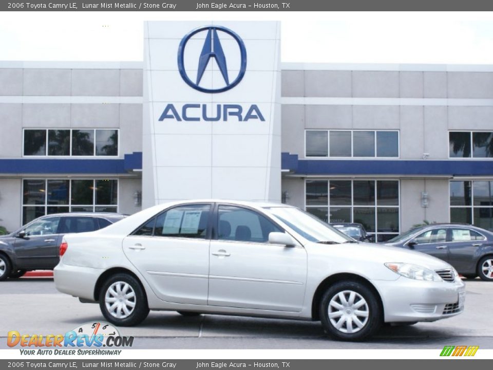 2006 Toyota Camry LE Lunar Mist Metallic / Stone Gray Photo #10