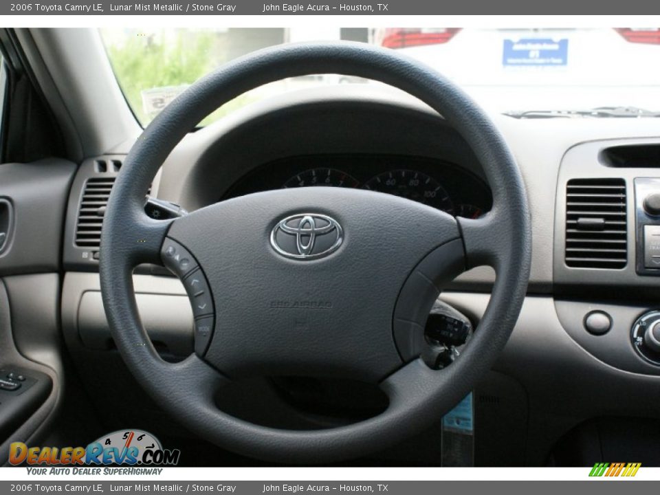 2006 Toyota Camry LE Lunar Mist Metallic / Stone Gray Photo #26