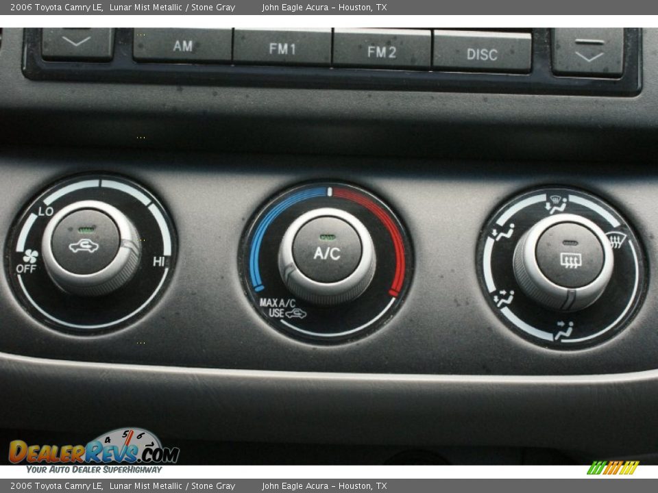 2006 Toyota Camry LE Lunar Mist Metallic / Stone Gray Photo #28