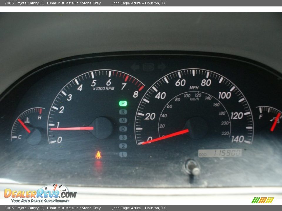 2006 Toyota Camry LE Lunar Mist Metallic / Stone Gray Photo #34