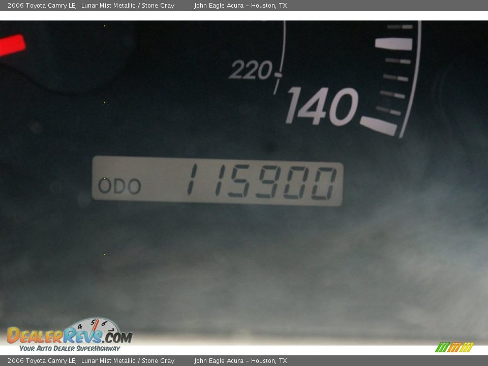 2006 Toyota Camry LE Lunar Mist Metallic / Stone Gray Photo #35