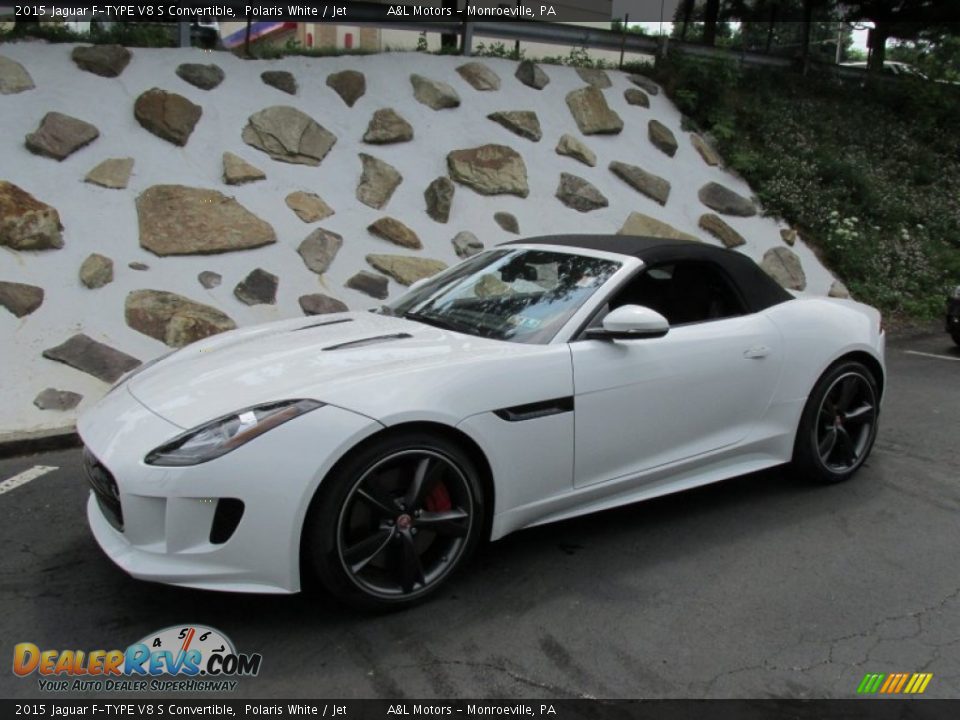 Front 3/4 View of 2015 Jaguar F-TYPE V8 S Convertible Photo #10