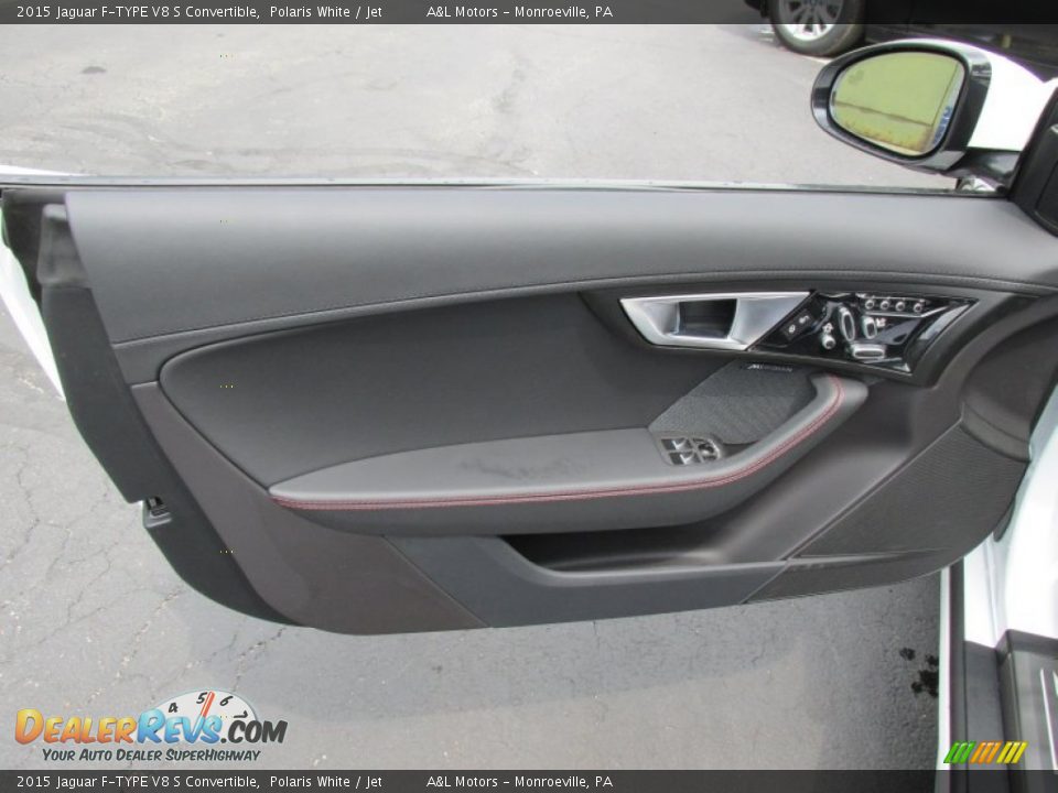 Door Panel of 2015 Jaguar F-TYPE V8 S Convertible Photo #12