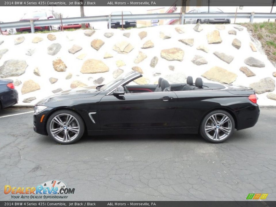 Jet Black 2014 BMW 4 Series 435i Convertible Photo #2