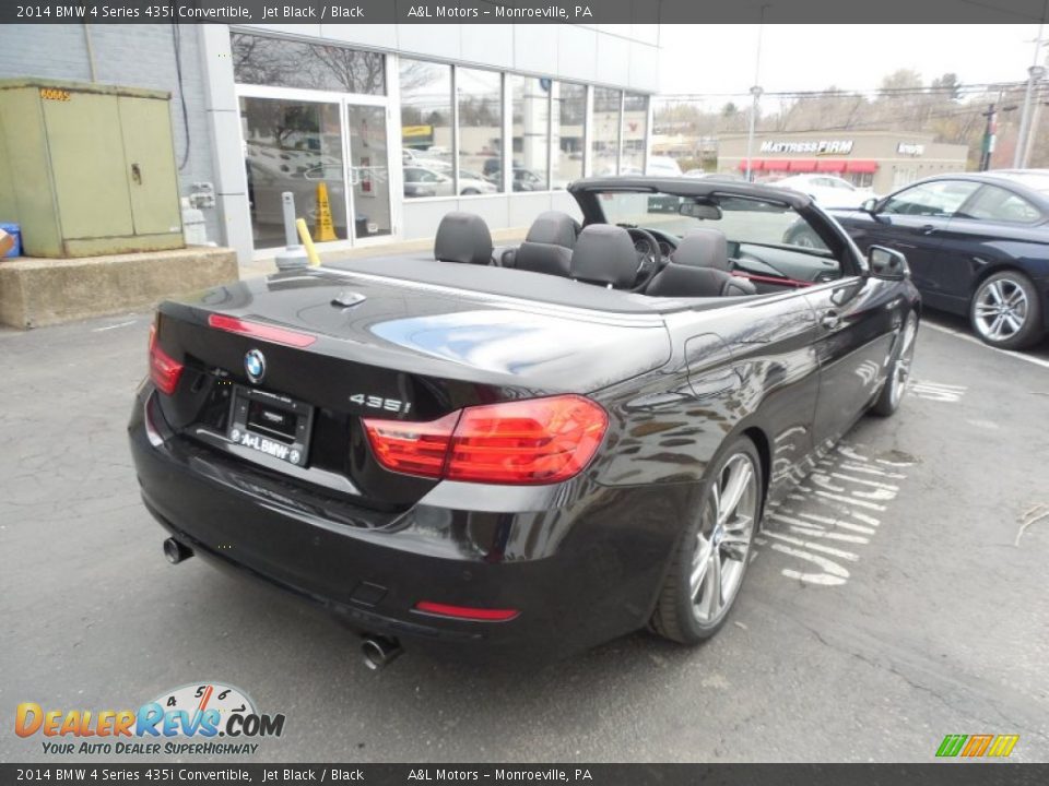 2014 BMW 4 Series 435i Convertible Jet Black / Black Photo #6