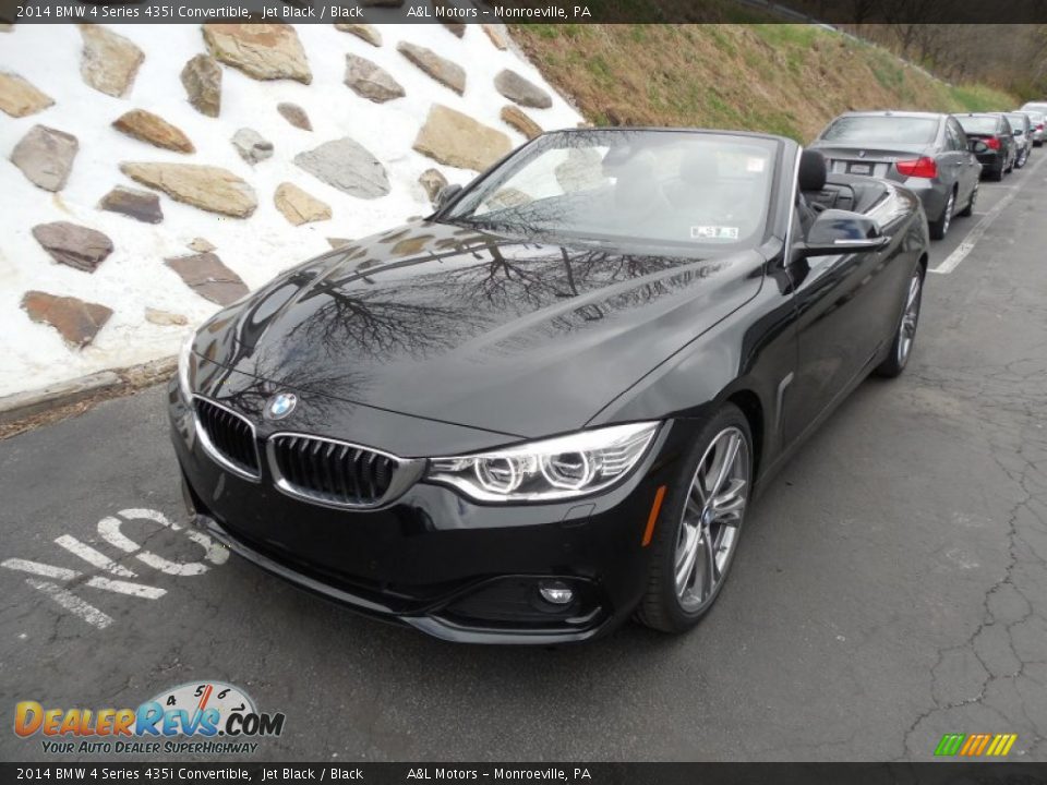 2014 BMW 4 Series 435i Convertible Jet Black / Black Photo #9