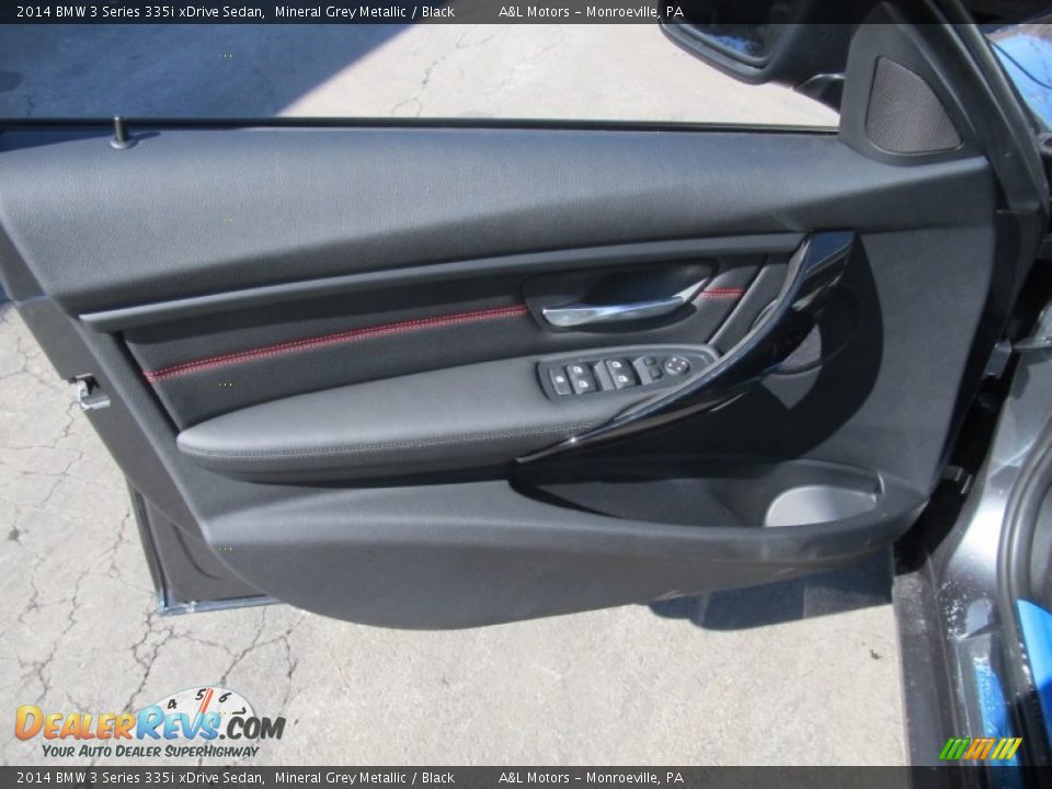2014 BMW 3 Series 335i xDrive Sedan Mineral Grey Metallic / Black Photo #10