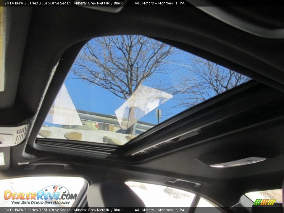 2014 BMW 3 Series 335i xDrive Sedan Mineral Grey Metallic / Black Photo #11