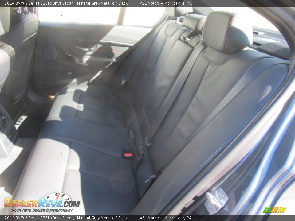 2014 BMW 3 Series 335i xDrive Sedan Mineral Grey Metallic / Black Photo #13