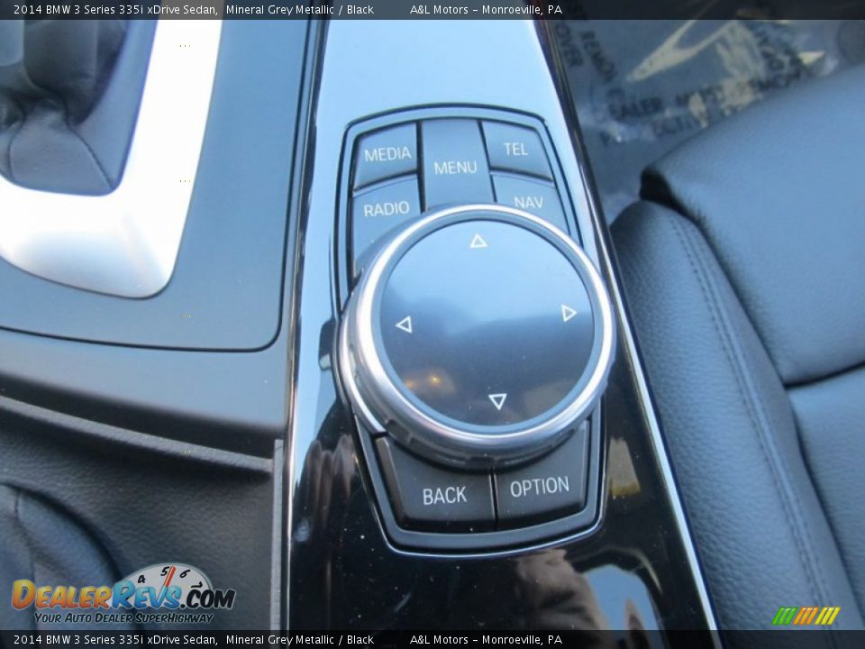 2014 BMW 3 Series 335i xDrive Sedan Mineral Grey Metallic / Black Photo #16