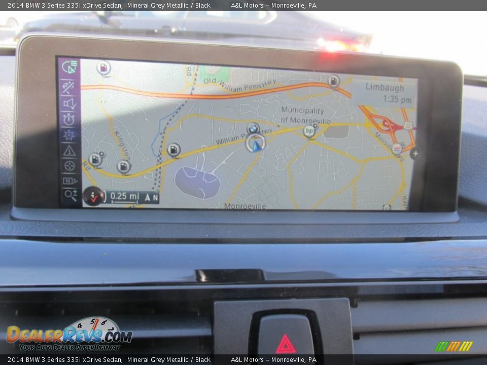 2014 BMW 3 Series 335i xDrive Sedan Mineral Grey Metallic / Black Photo #17
