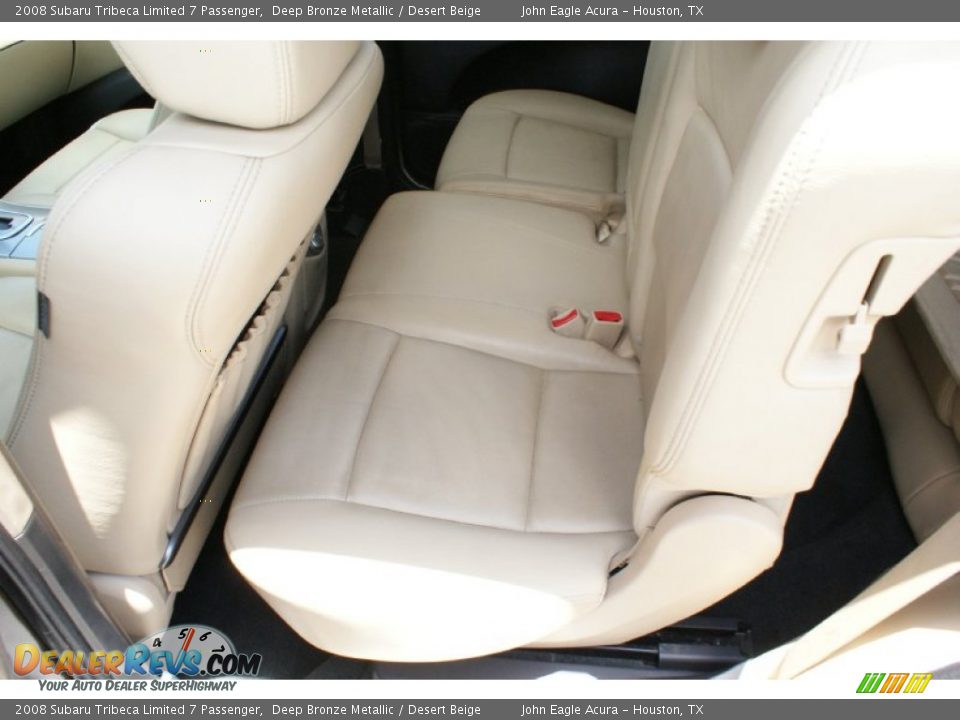 2008 Subaru Tribeca Limited 7 Passenger Deep Bronze Metallic / Desert Beige Photo #15