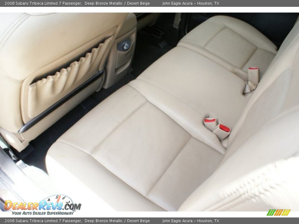 2008 Subaru Tribeca Limited 7 Passenger Deep Bronze Metallic / Desert Beige Photo #16