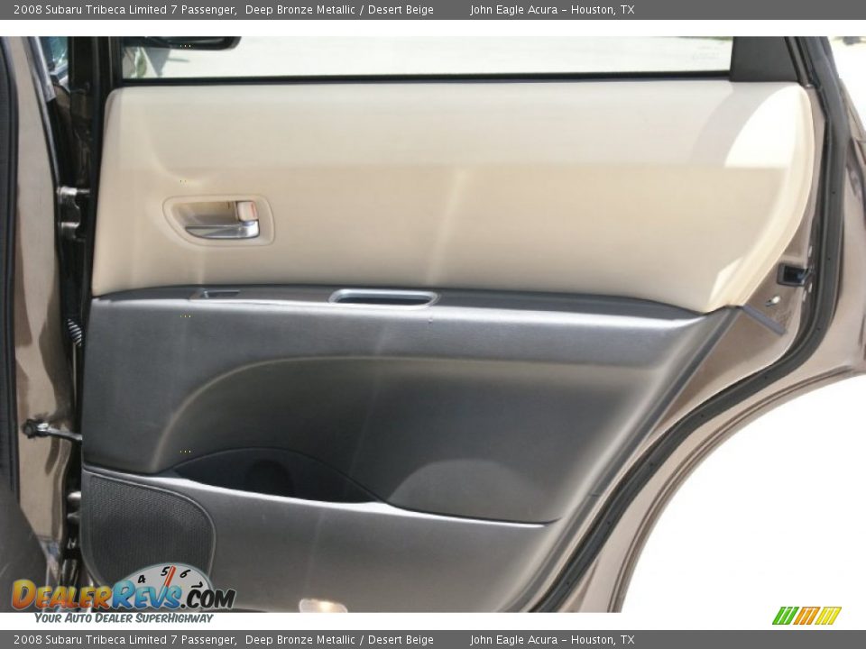 2008 Subaru Tribeca Limited 7 Passenger Deep Bronze Metallic / Desert Beige Photo #18