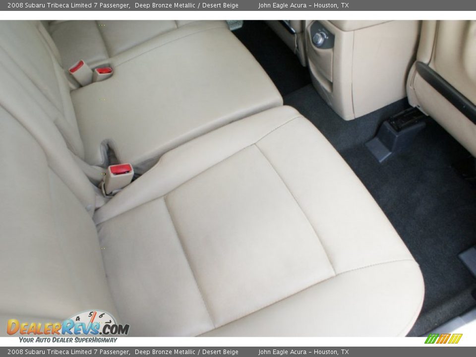 2008 Subaru Tribeca Limited 7 Passenger Deep Bronze Metallic / Desert Beige Photo #20