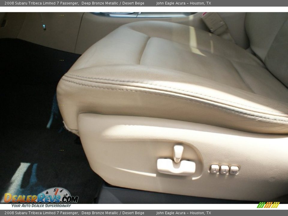 2008 Subaru Tribeca Limited 7 Passenger Deep Bronze Metallic / Desert Beige Photo #24