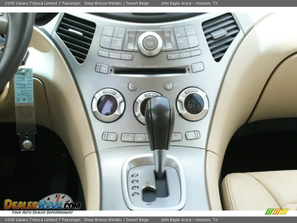 2008 Subaru Tribeca Limited 7 Passenger Deep Bronze Metallic / Desert Beige Photo #26