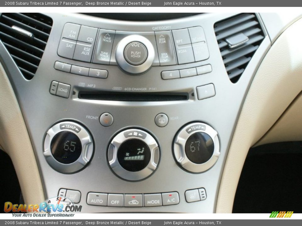 2008 Subaru Tribeca Limited 7 Passenger Deep Bronze Metallic / Desert Beige Photo #30