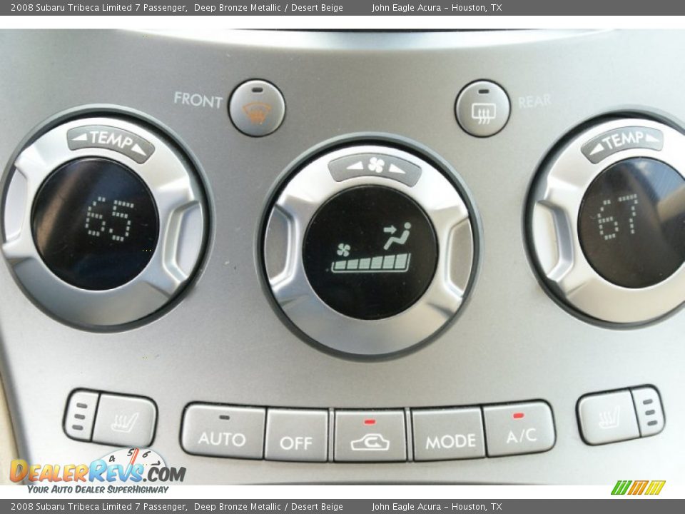2008 Subaru Tribeca Limited 7 Passenger Deep Bronze Metallic / Desert Beige Photo #33