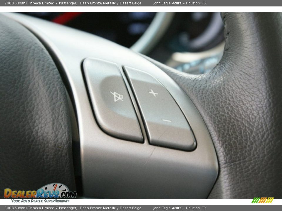 2008 Subaru Tribeca Limited 7 Passenger Deep Bronze Metallic / Desert Beige Photo #35