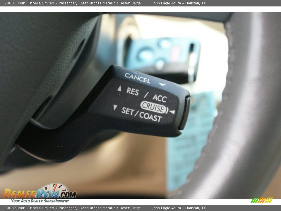 2008 Subaru Tribeca Limited 7 Passenger Deep Bronze Metallic / Desert Beige Photo #36