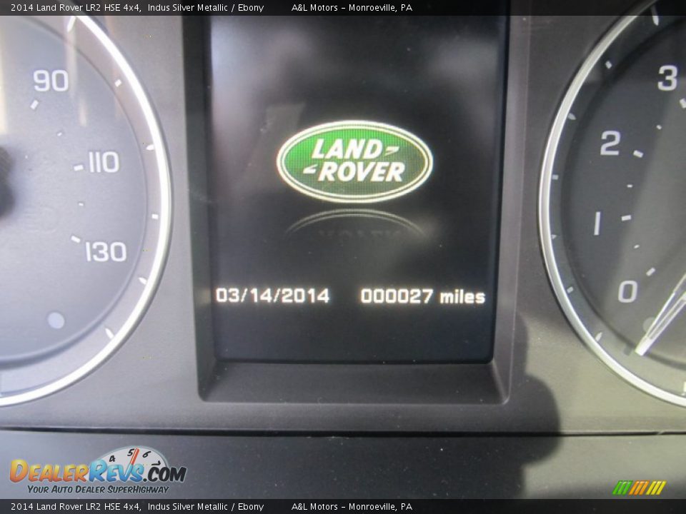 2014 Land Rover LR2 HSE 4x4 Indus Silver Metallic / Ebony Photo #20