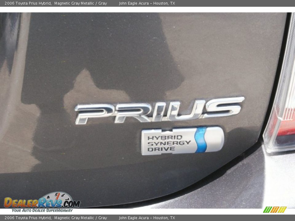 2006 Toyota Prius Hybrid Magnetic Gray Metallic / Gray Photo #17