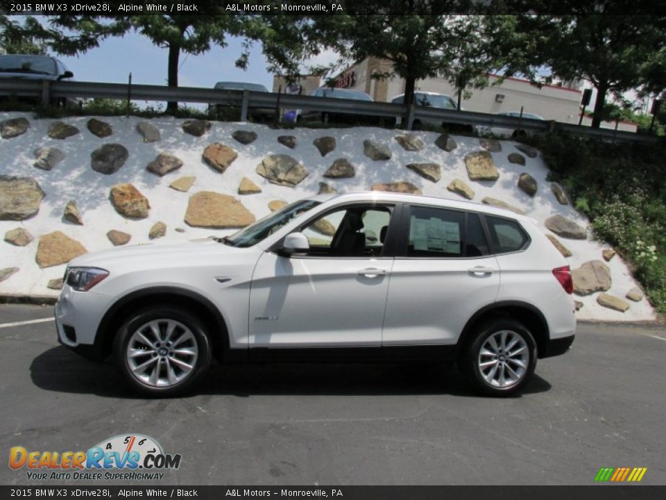 Alpine White 2015 BMW X3 xDrive28i Photo #2