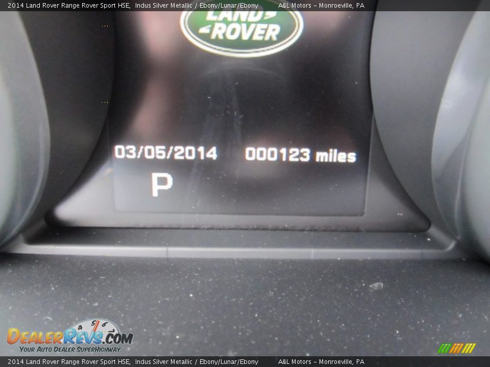 2014 Land Rover Range Rover Sport HSE Indus Silver Metallic / Ebony/Lunar/Ebony Photo #20