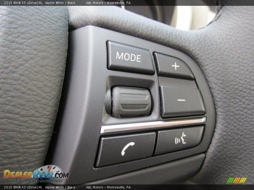 Controls of 2015 BMW X3 xDrive28i Photo #17