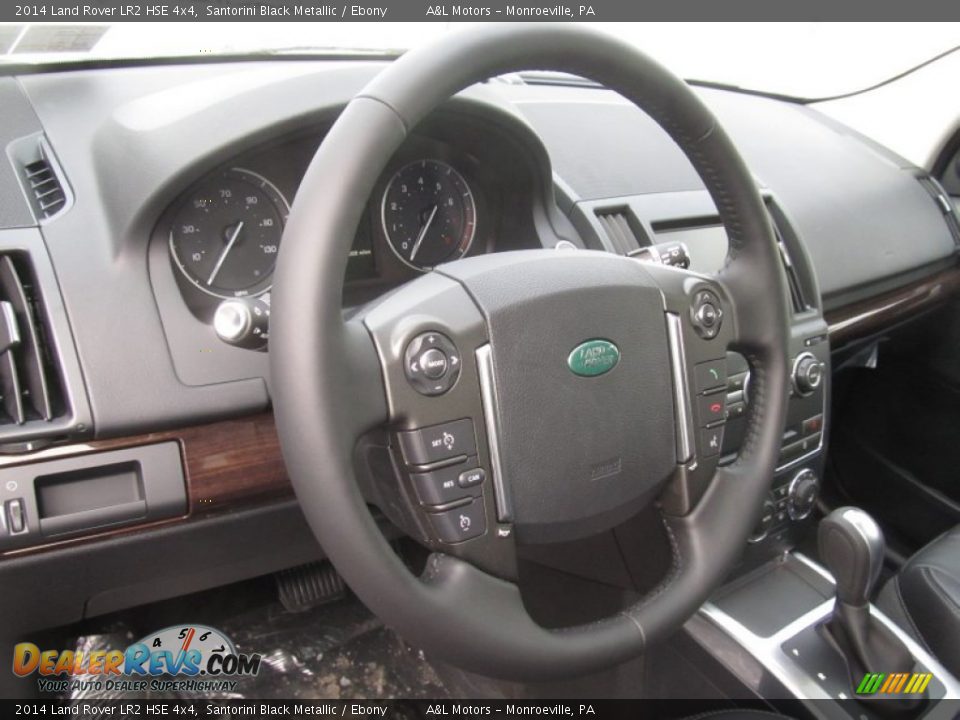 2014 Land Rover LR2 HSE 4x4 Steering Wheel Photo #14
