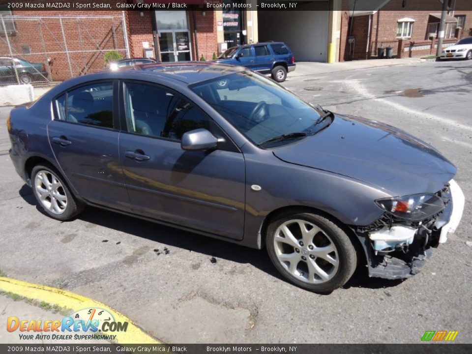 2009 Mazda MAZDA3 i Sport Sedan Galaxy Gray Mica / Black Photo #1