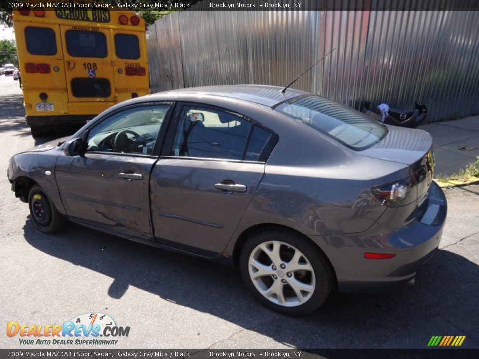 2009 Mazda MAZDA3 i Sport Sedan Galaxy Gray Mica / Black Photo #5