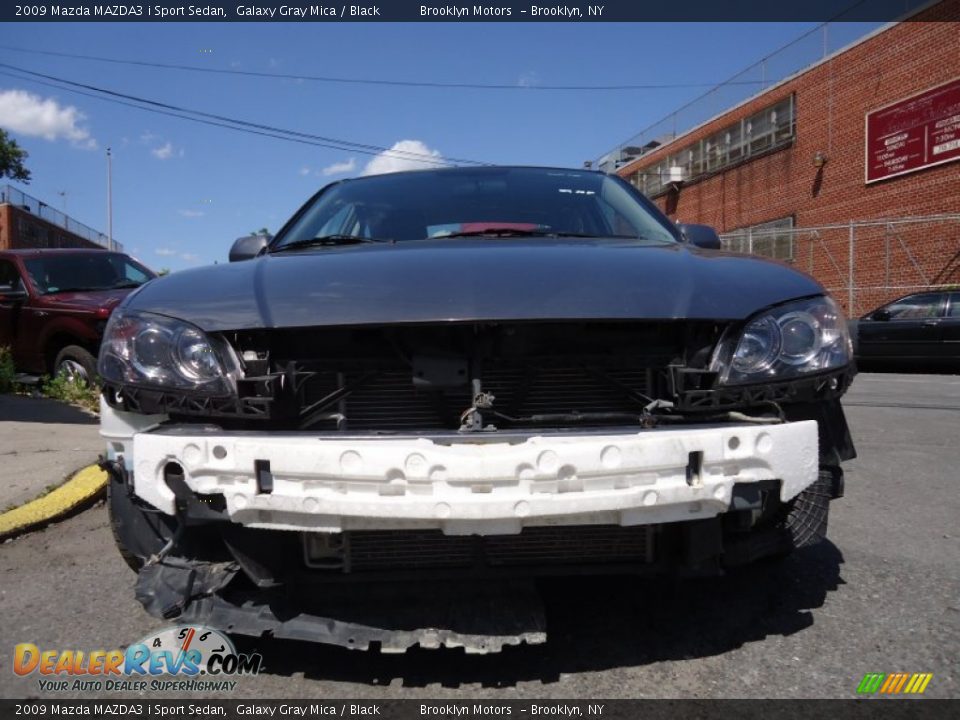 2009 Mazda MAZDA3 i Sport Sedan Galaxy Gray Mica / Black Photo #11