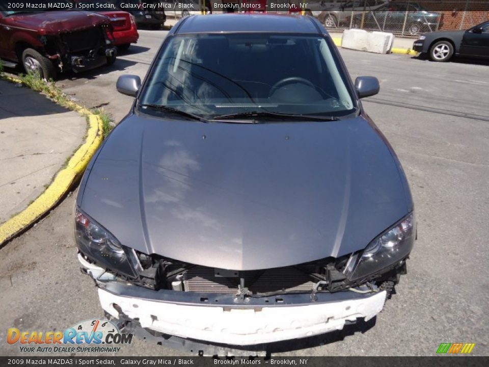2009 Mazda MAZDA3 i Sport Sedan Galaxy Gray Mica / Black Photo #12
