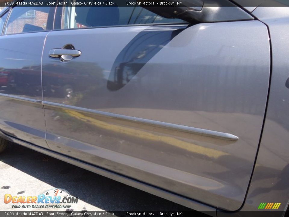 2009 Mazda MAZDA3 i Sport Sedan Galaxy Gray Mica / Black Photo #17