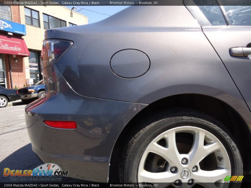 2009 Mazda MAZDA3 i Sport Sedan Galaxy Gray Mica / Black Photo #21
