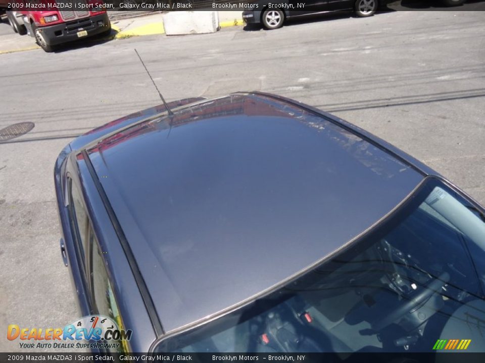 2009 Mazda MAZDA3 i Sport Sedan Galaxy Gray Mica / Black Photo #23
