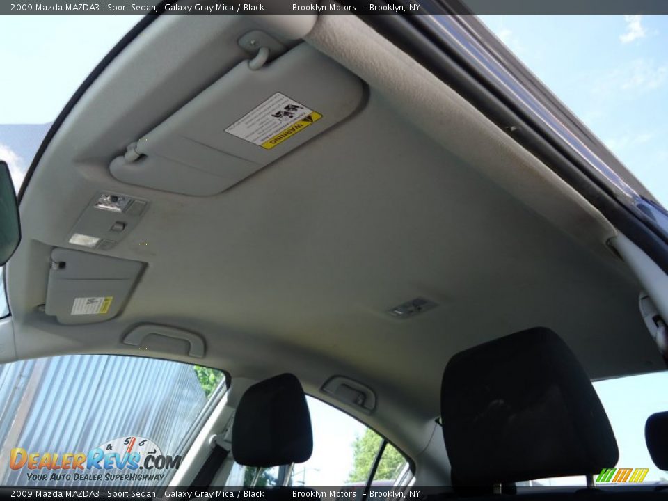 2009 Mazda MAZDA3 i Sport Sedan Galaxy Gray Mica / Black Photo #24