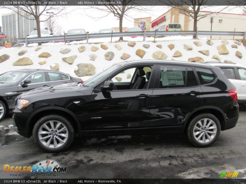 2014 BMW X3 xDrive28i Jet Black / Black Photo #2