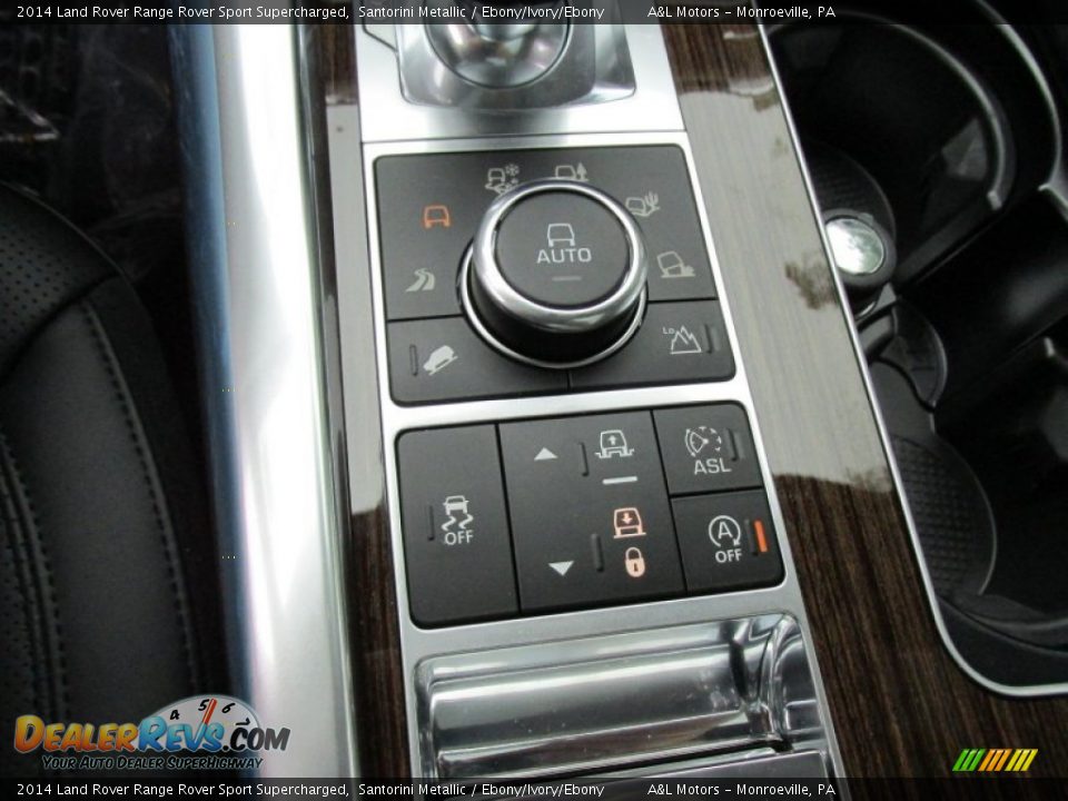 2014 Land Rover Range Rover Sport Supercharged Santorini Metallic / Ebony/Ivory/Ebony Photo #17