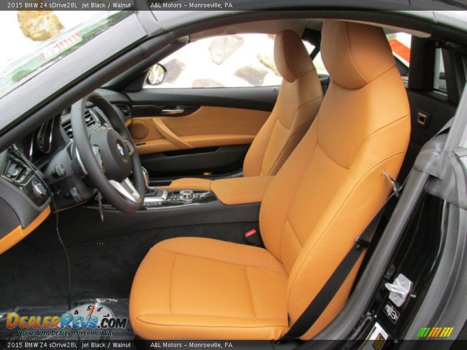 Walnut Interior - 2015 BMW Z4 sDrive28i Photo #11